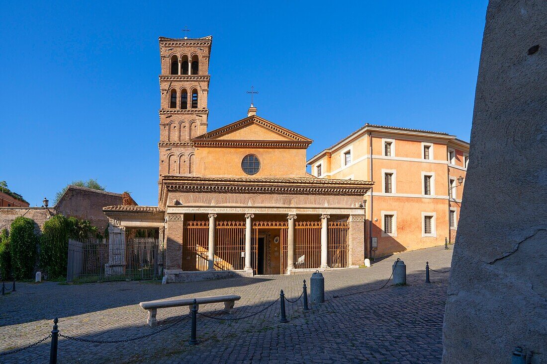 Kirche von San Giorgio in Velabro,Rom,Latium,Italien,Europa