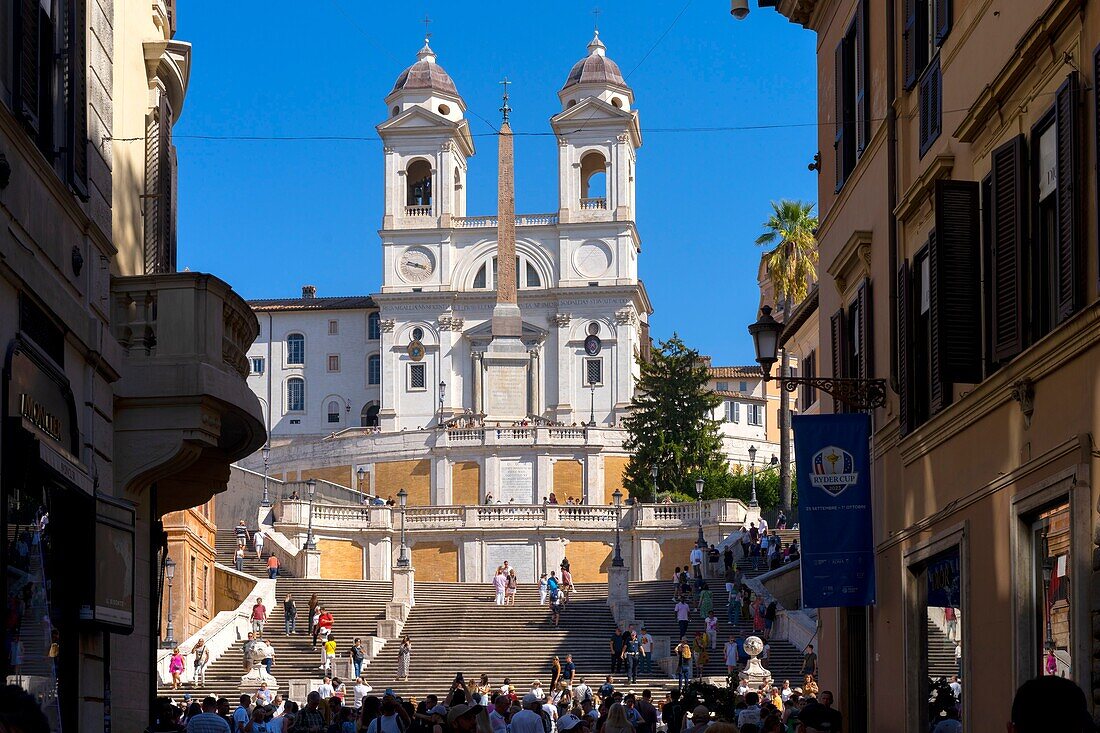 Piazza di Spagna, Rome, Lazio, Italy, Europe