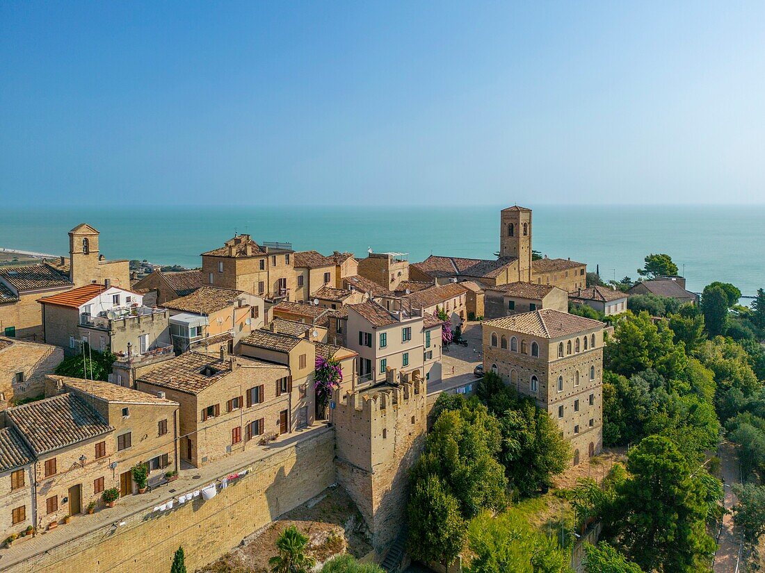 Torre di Palme,Fermo,Ascoli Piceno,Marken,Italien,Europa