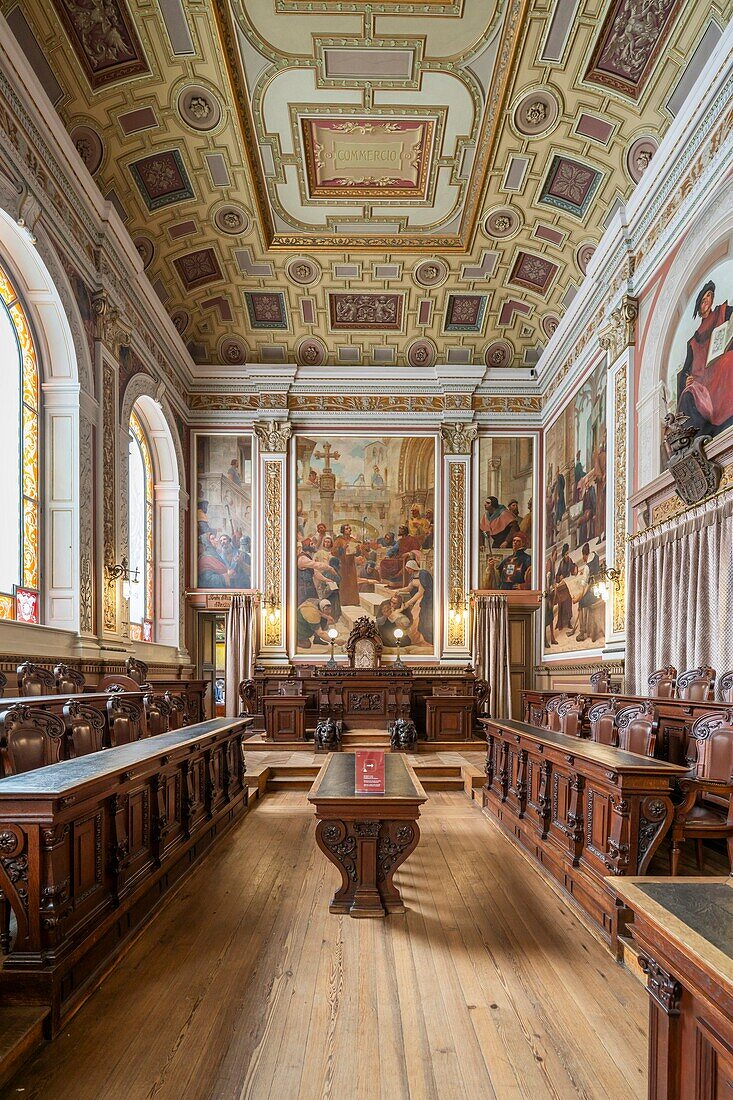 Palacio da Bolsa, UNESCO World Heritage Site, Porto (Oporto), Norte, Portugal, Europe