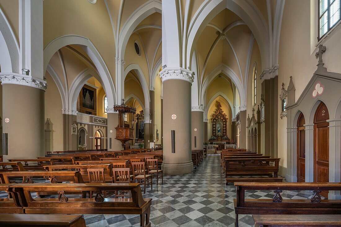 Kirche der Heiligen Senesio und Teopompo,Castelvetro di Modena,Modena,Emilia-Romagna,Italien,Europa