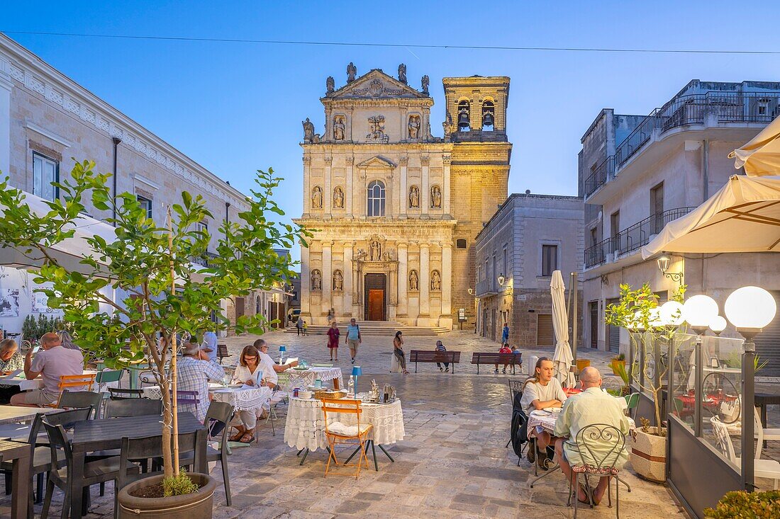 Mutterkirche zu Allerheiligen,Altstadt,Mesagne,Brindisi,Salento,Apulien,Italien,Europa