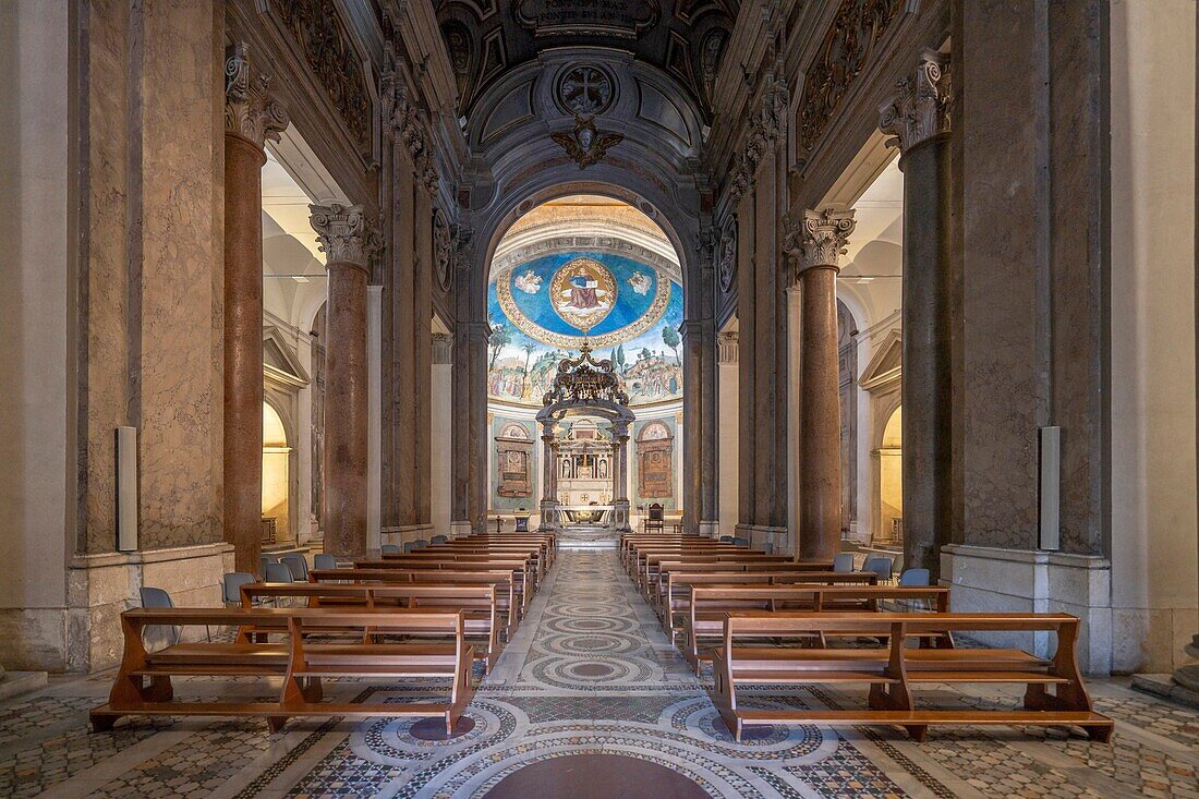 Basilica of Santa Croce in Gerusalemme, Rome, Lazio, Italy, Europe