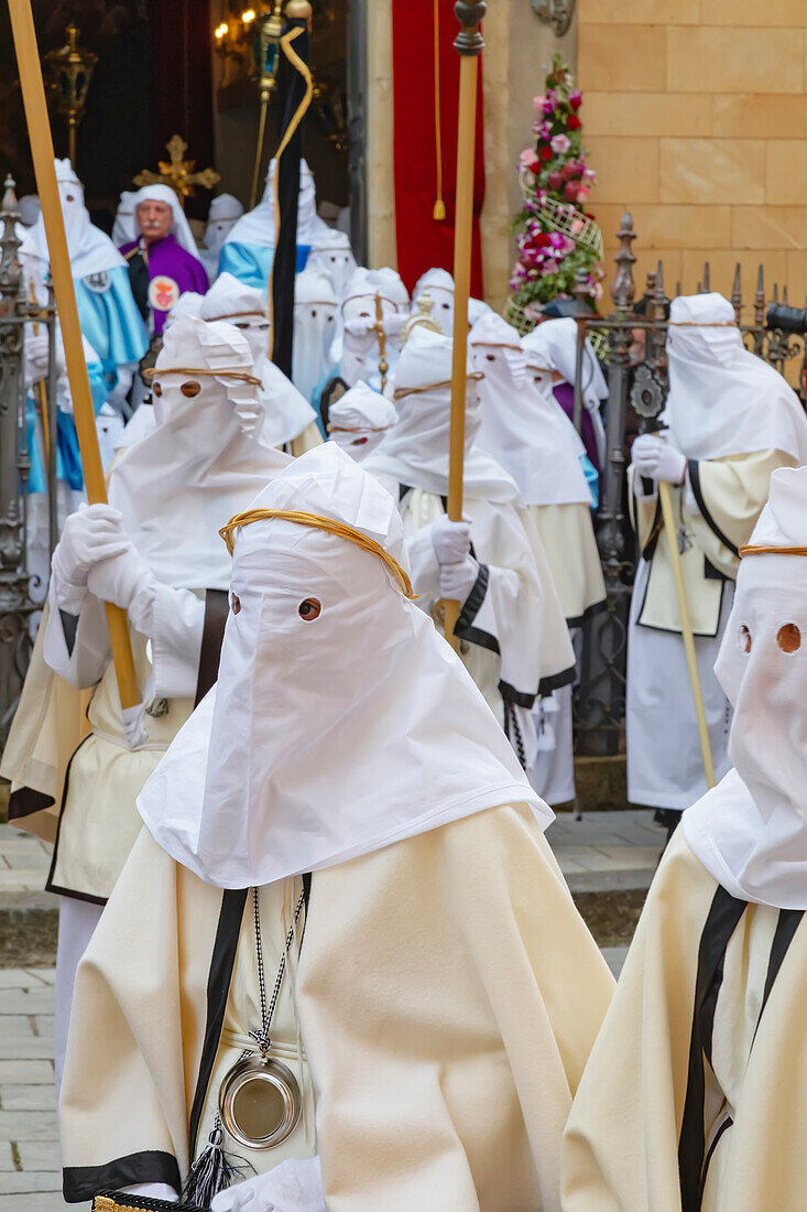 Good Friday procession, Enna, Sicily, Italy, Mediterranean, Europe