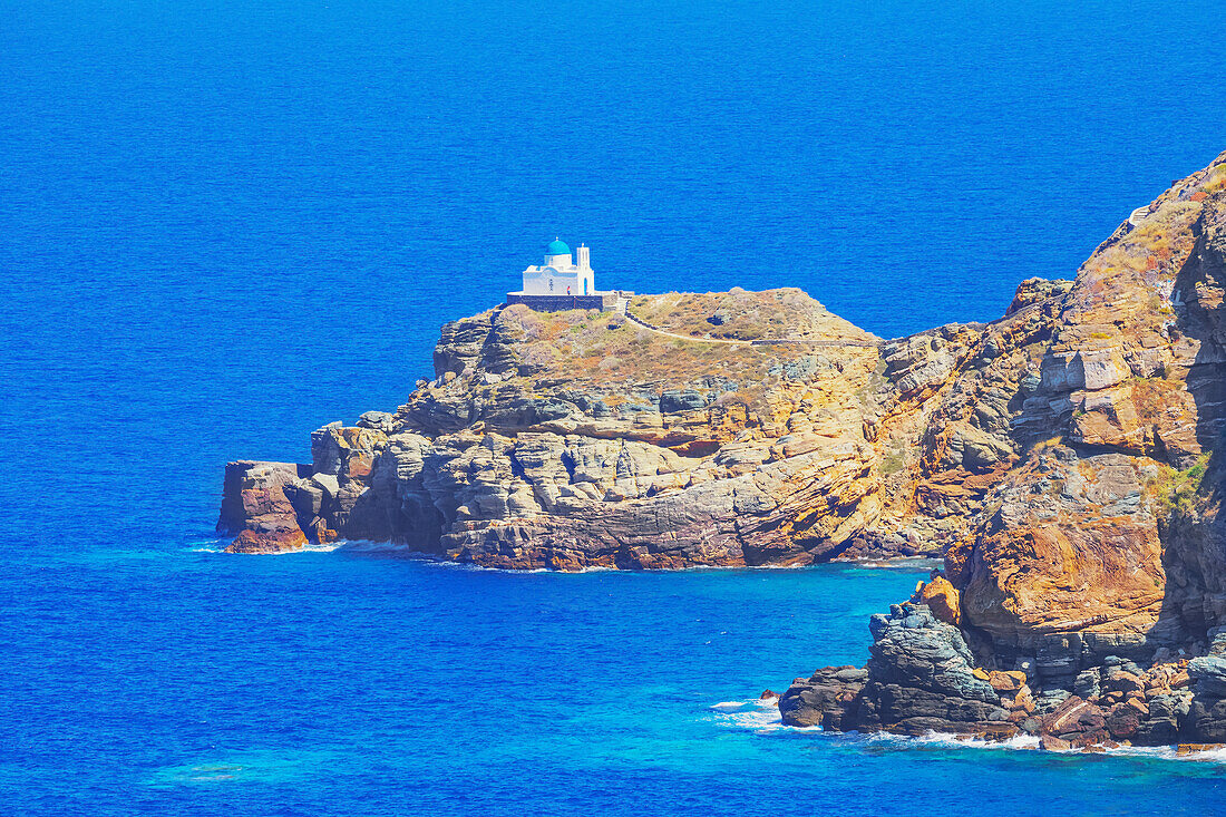 Kirche der Sieben Märtyrer,Kastro,Insel Sifnos,Kykladen,Griechische Inseln,Griechenland,Europa