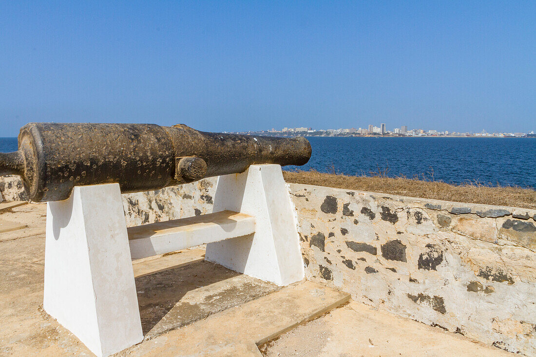 View of Goree Island, UNESCO World Heritage Site, just offshore  from, but considered a part of Dakar, Senegal, West Africa, Africa