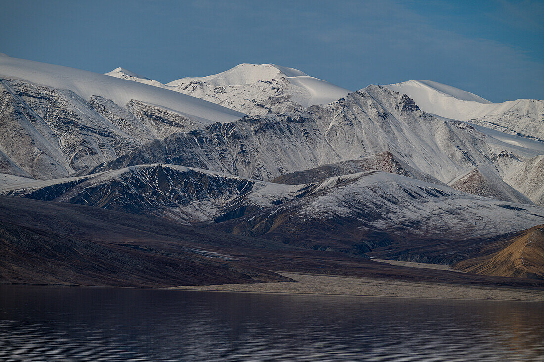 Mountainous landscape, Axel Heiberg island, Nunavut, Canadian Arctic, Canada, North America