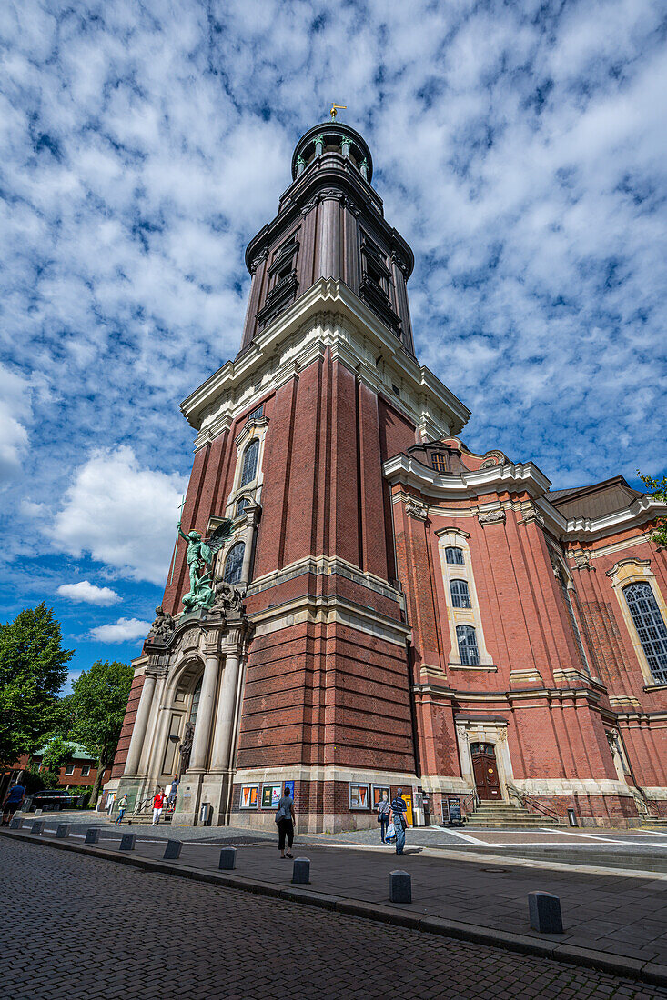 St. Michael's Church, Michel, Hamburg, Germany, Europe