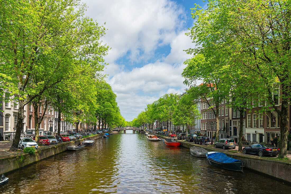 Herengracht-Kanal,Amsterdam,Niederlande,Europa