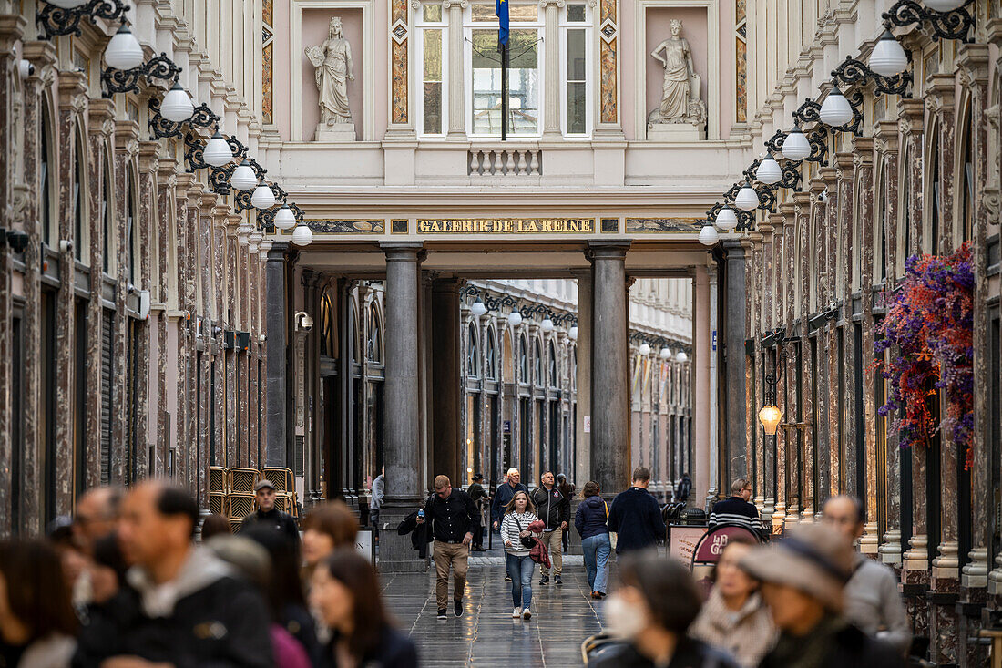 Königliche Galerie von Saint Hubert,Brüssel,Belgien,Europa