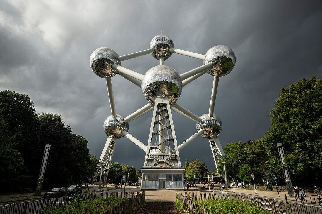 The Atomium, Brussels, Belgium, Europe