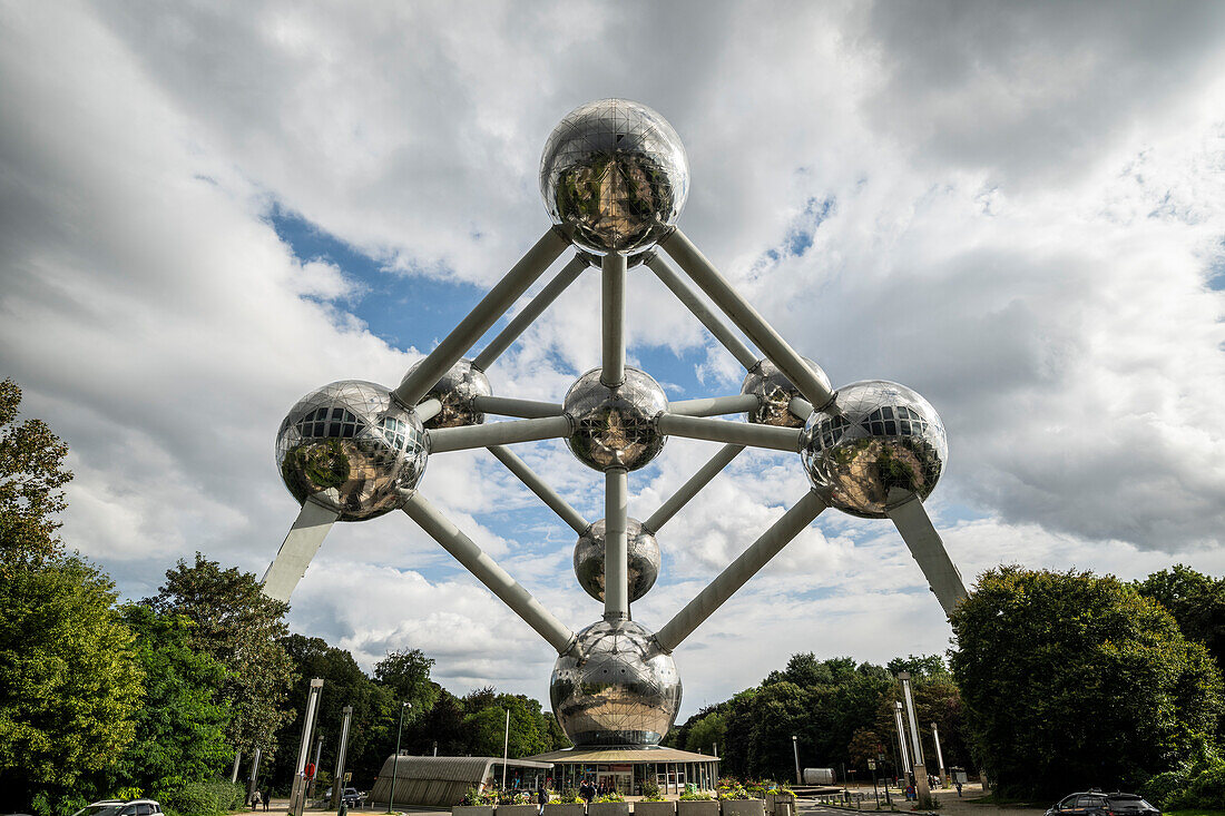 The Atomium, Brussels, Belgium, Europe