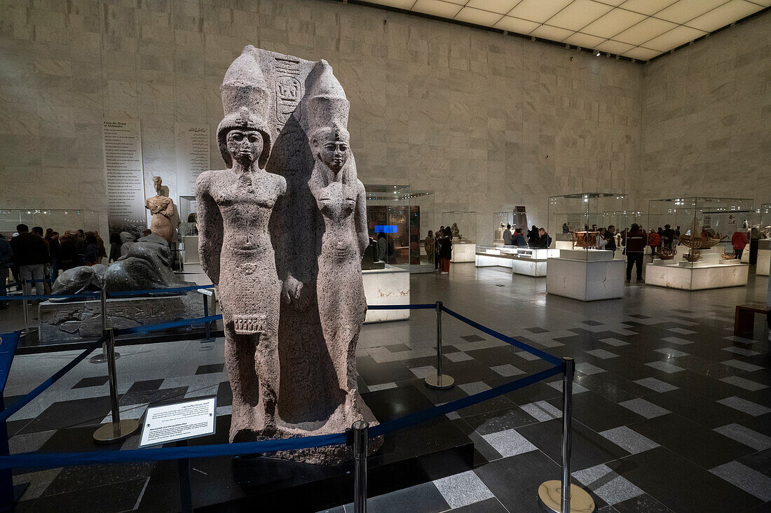 Nationales Museum für ägyptische Zivilisation,Kairo,Ägypten,Nordafrika,Afrika