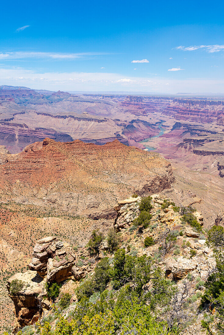 Grand Canyon, Navajo Point, Grand Canyon National Park, UNESCO World Heritage Site, Arizona, United States of America, North America