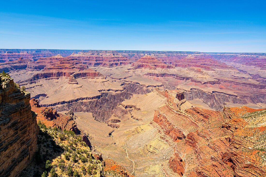 Grand Canyon,Mohave Point,Grand-Canyon-Nationalpark,UNESCO-Welterbe,Arizona,Vereinigte Staaten von Amerika,Nordamerika