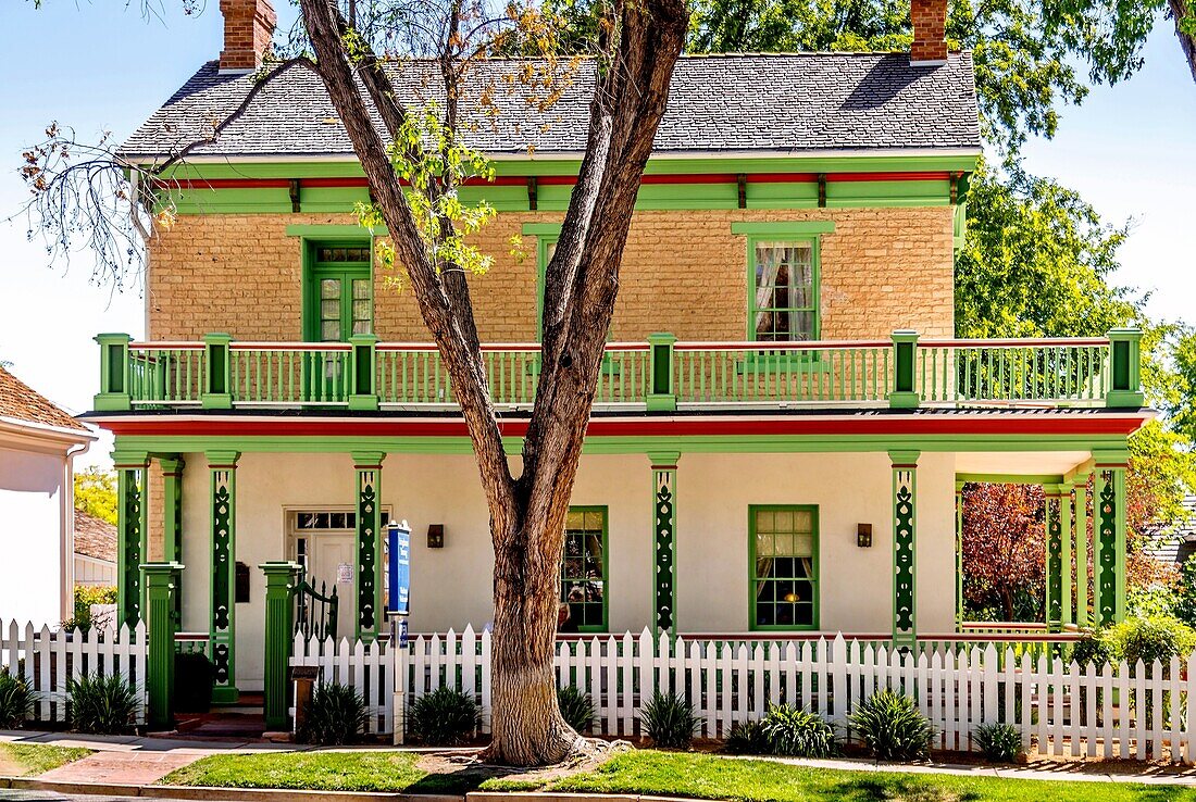 Brigham Young's winter home between 1870 and 1877, St. George, Utah, United States of America, North America