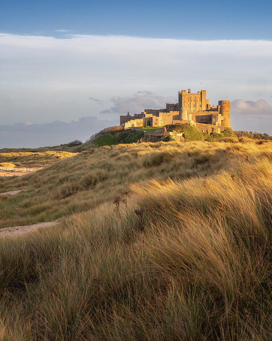 Bamburgh Castle,Bamburgh,Northumberland,England,Vereinigtes Königreich,Europa