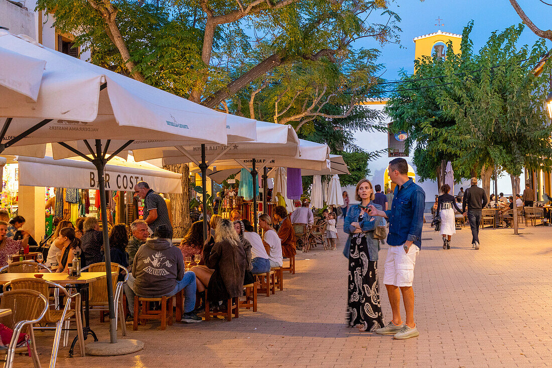 Restaurants in Santa Gertrudis de Fruitera,Ibiza,Balearen,Spanien,Mittelmeer,Europa