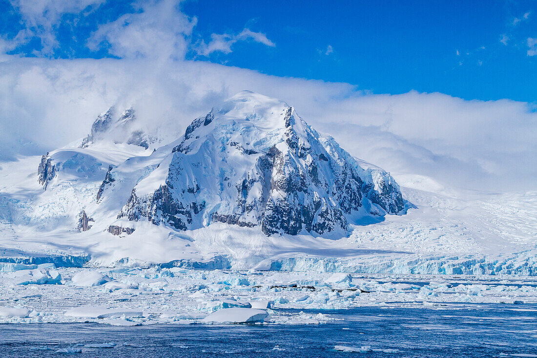 Ansichten des Errera-Kanals,zwischen der Westküste der Antarktis und der Ronge-Insel,Antarktis,Polargebiete