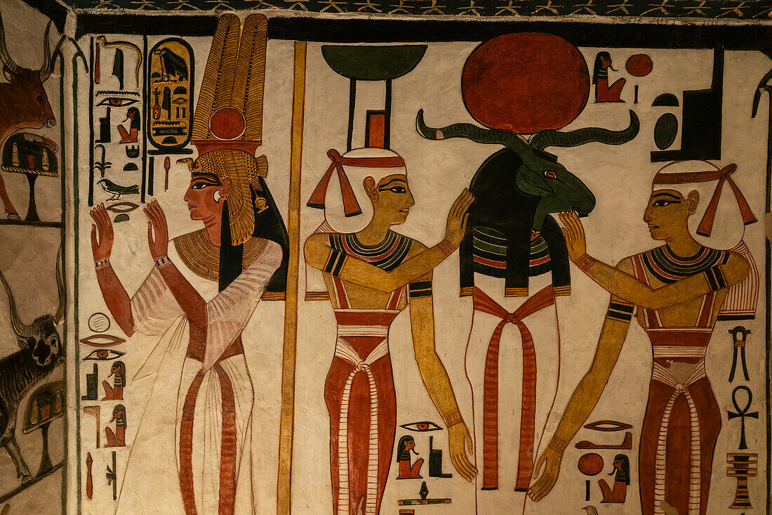 Grabmal der Nefertari,Tal der Königinnen,Ägypten.