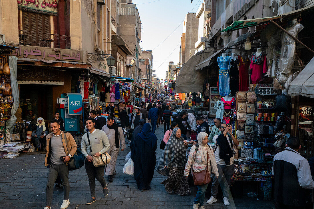 Khan Al-Khalili market, Cairo, Egypt.