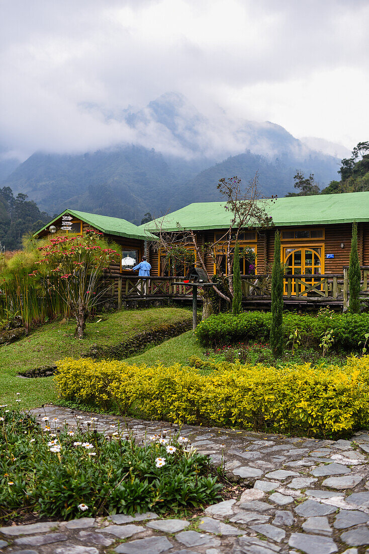 Hotel and Restaurant Iguaima in Combeima Canyon, Ibague, Colombia