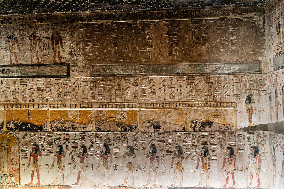 Tomb of Seti I, Valley of the Kings, Luxor, Egypt.