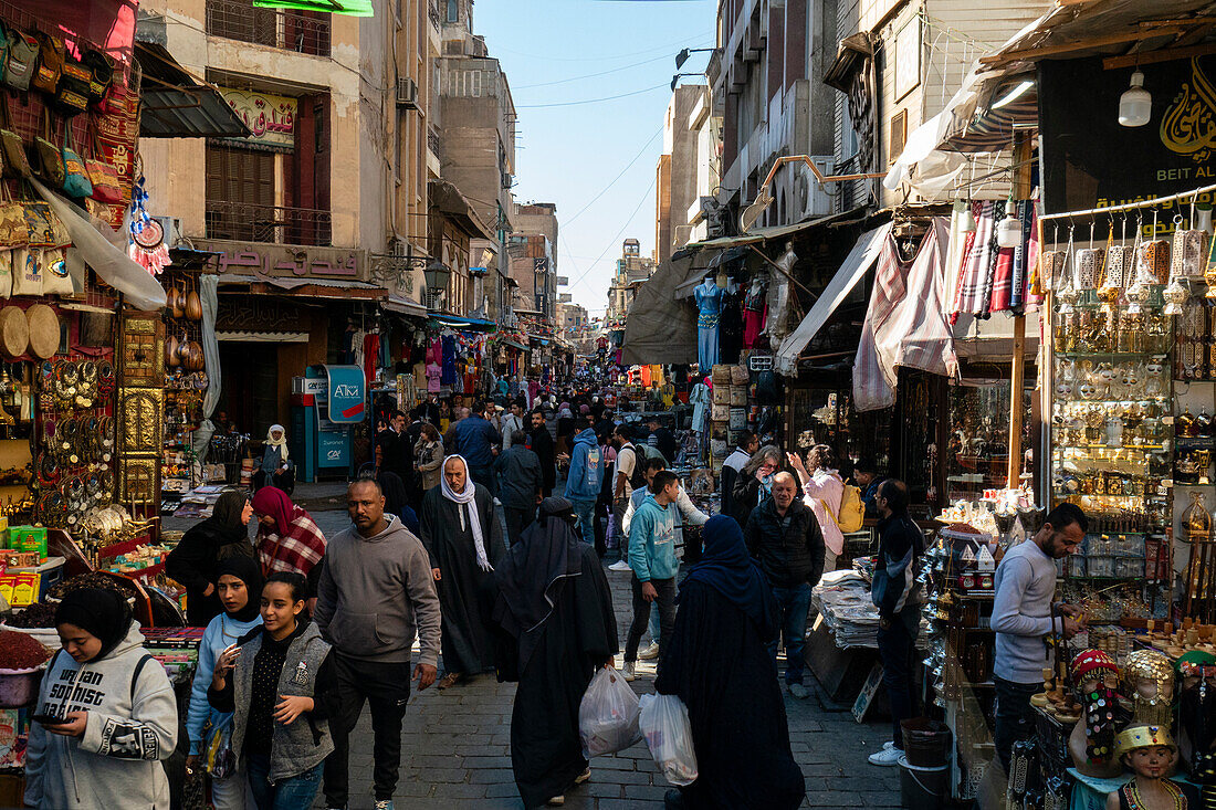 Khan Al-Khalili Markt,Kairo,Ägypten.