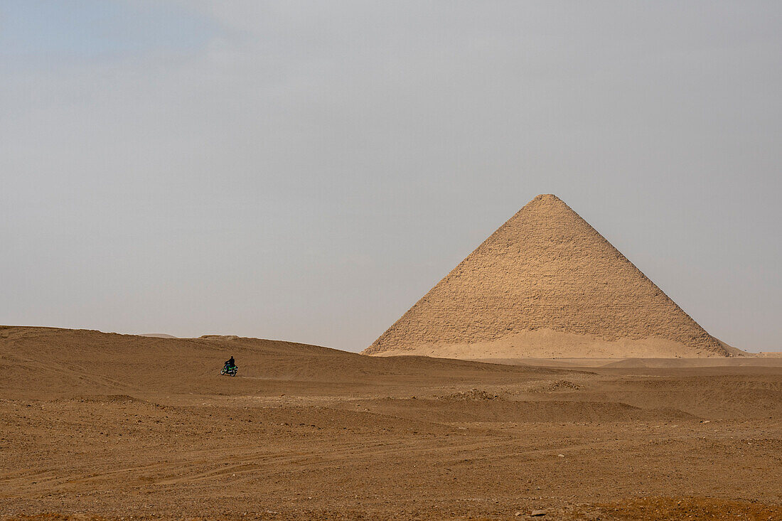 Red Pyramid of Sneferu, Dahshur, Egypt.