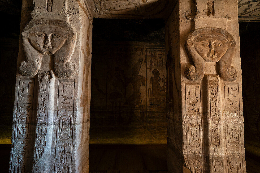 Abu Simbel temples, Egypt.