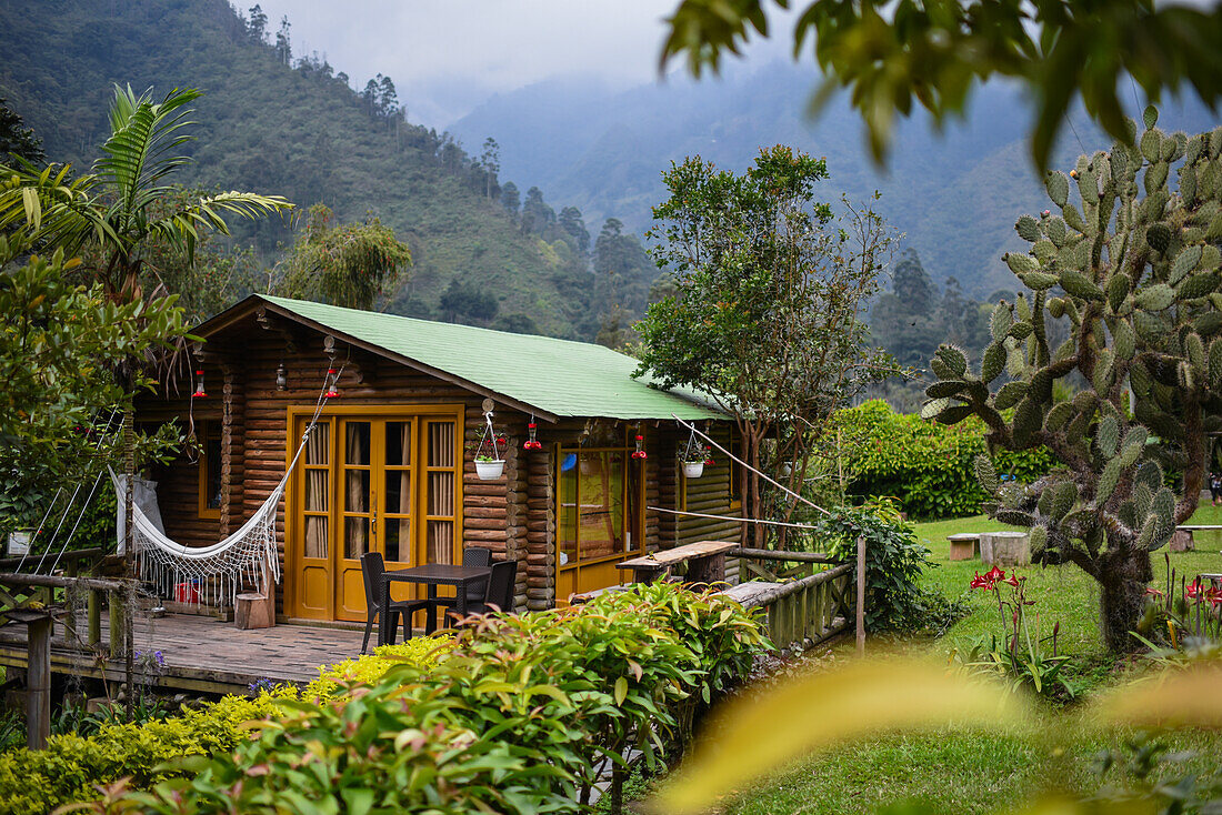 Hotel and Restaurant Iguaima in Combeima Canyon, Ibague, Colombia