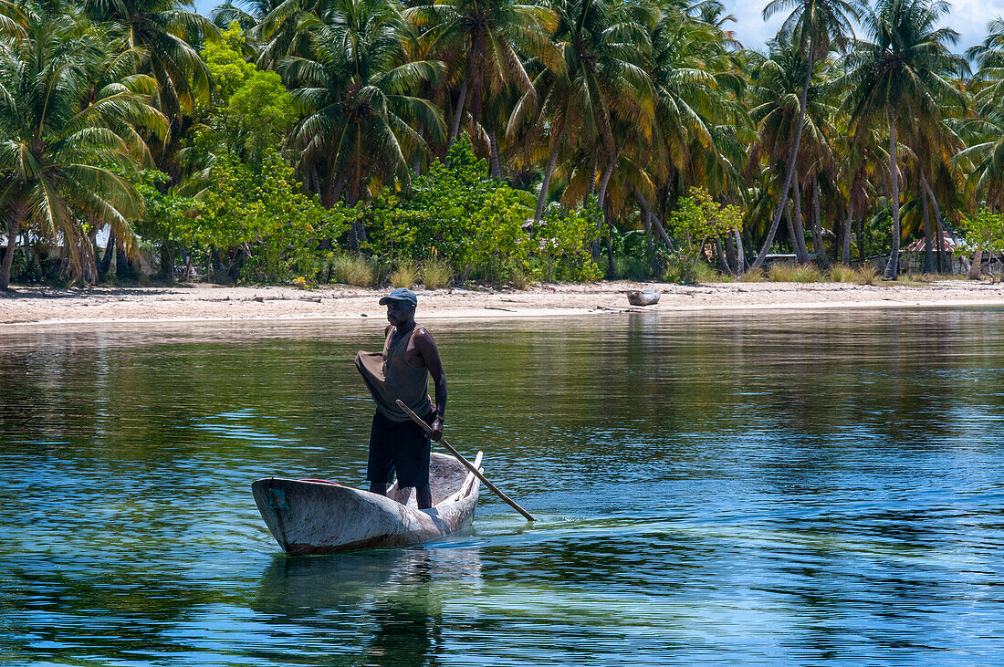 Strand am Wasser in Île-à-Vache, Provinz Sud, Haiti