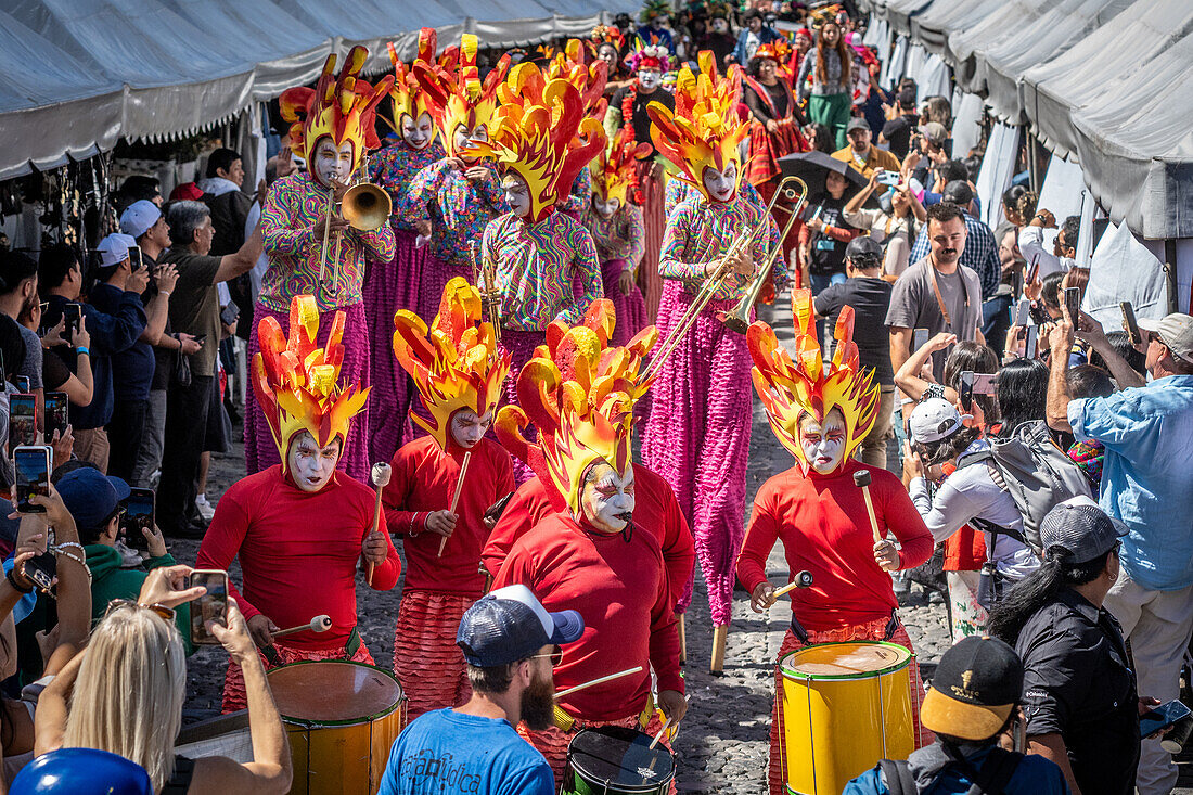 Burning of the Devil Festival - La Quema del Diablo - in Antigua, Guatemala