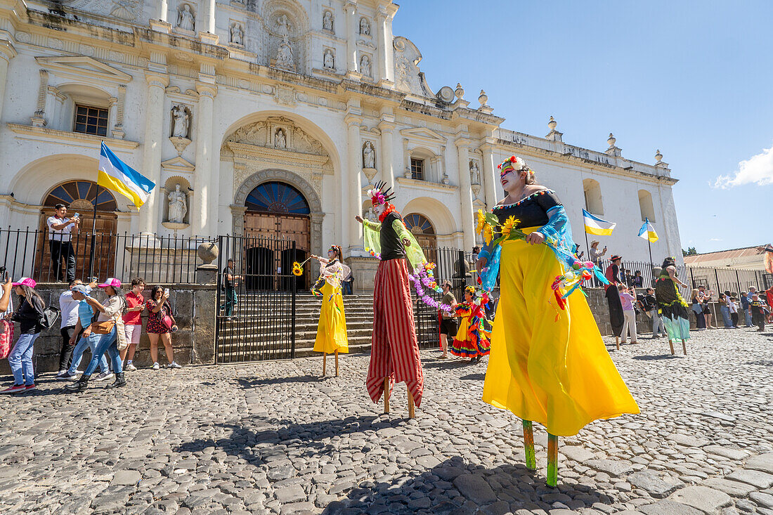 Burning of the Devil Festival - La Quema del Diablo - in Antigua, Guatemala