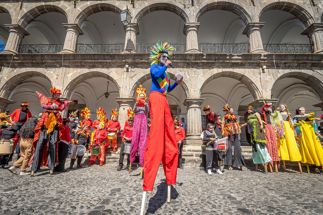 Burning of the Devil Festival - La Quema del Diablo - in Antigua, Guatemala