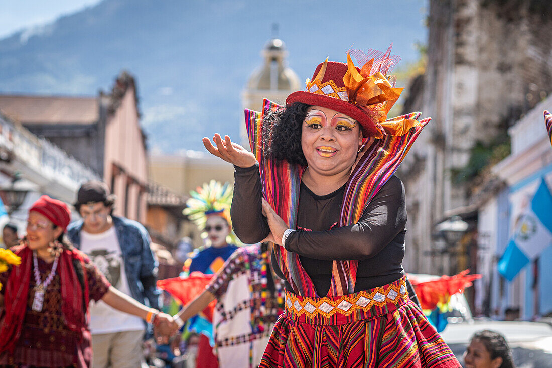 Burning of the Devil Festival - La Quema del Diablo - in Antigua, Guatemala