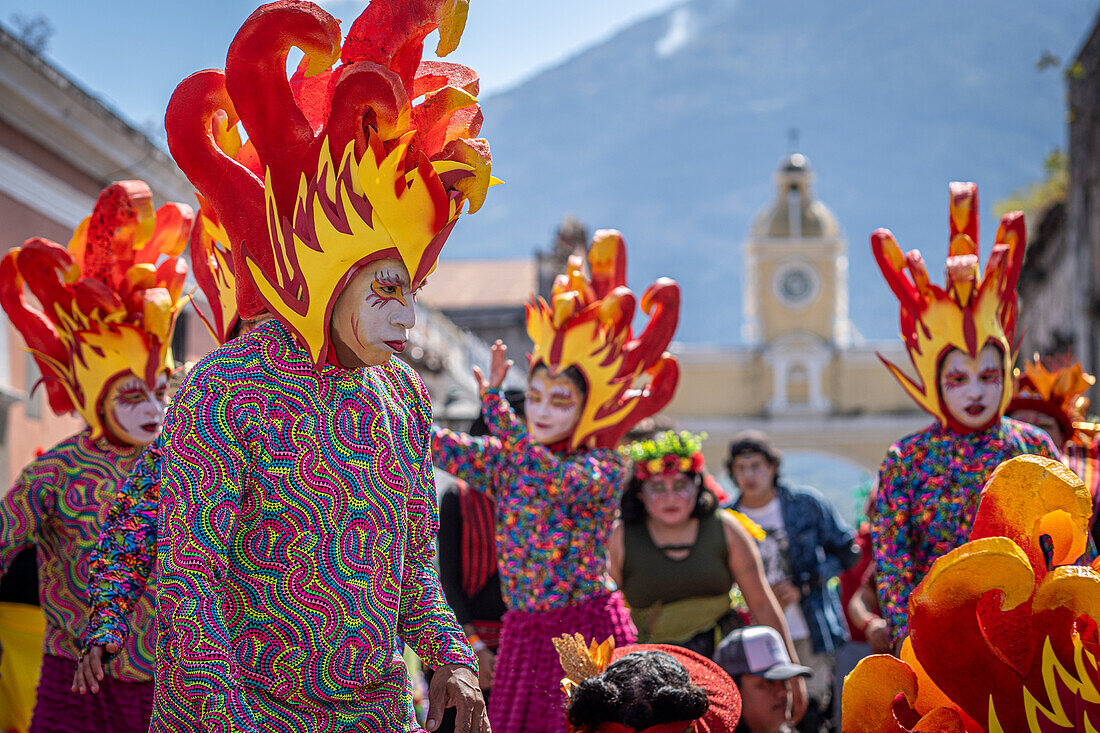 Burning of the Devil Festival - La Quema del Diablo - in Antigua, Guatemala