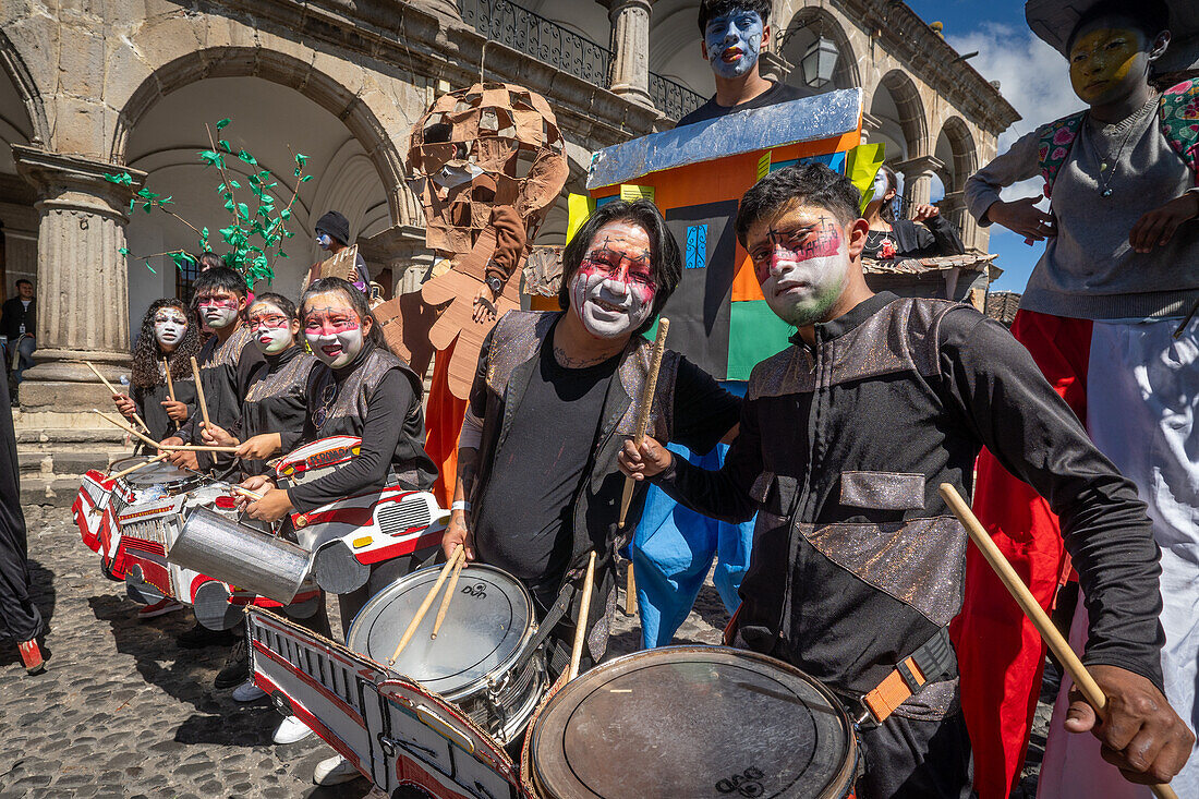 Burning of the Devil Festival - La Quema del Diablo - in Antigua, Guatemala