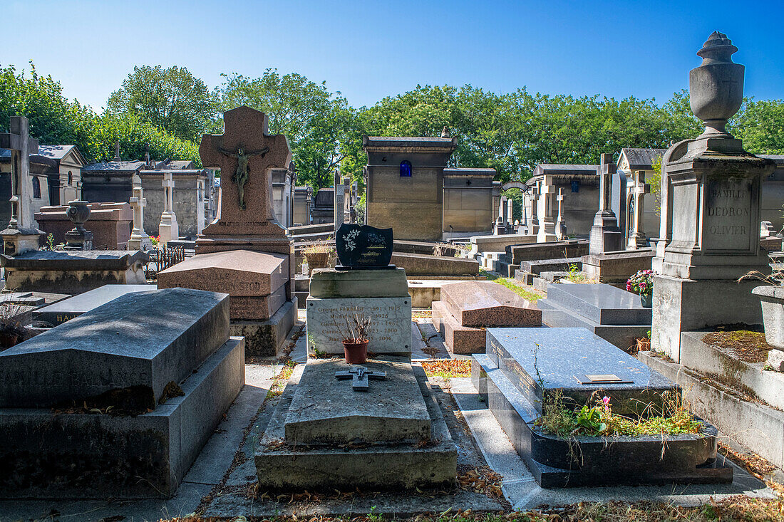 Montparnasse Cemetery, Paris, France