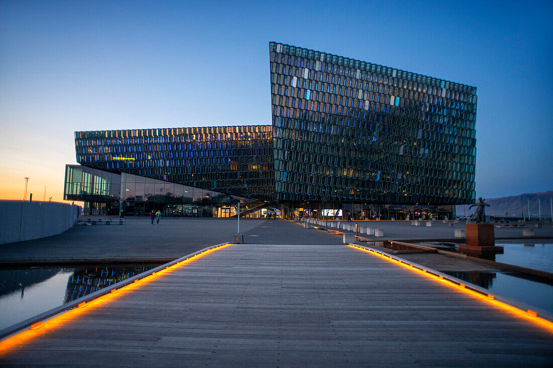 Konzertsaal und Konferenzzentrum Harpa, Reykjavik, Reykjavíkurborg, Island