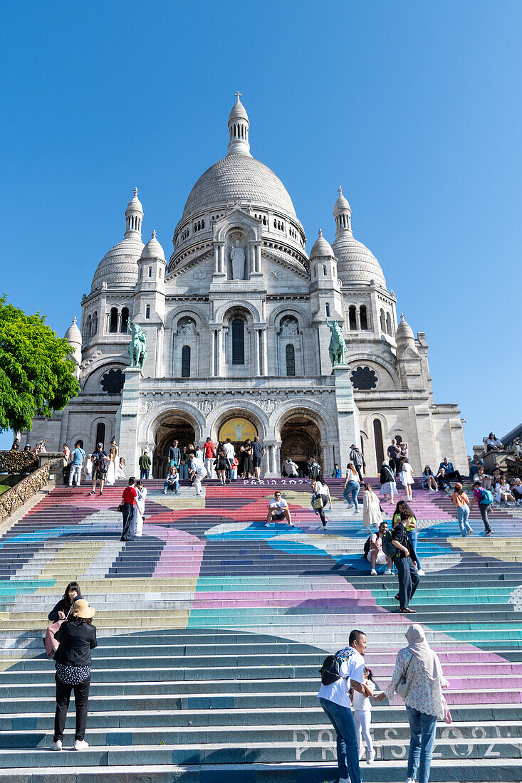 Basilique du sacré-cœur de Montmartre, Paris, France