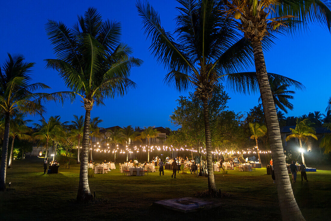 The residence luxury resort buffet restaurant indonesian food dishes, Bintan island, Riau islands, Indonesia