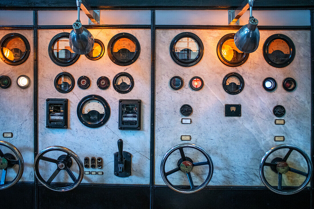 Das Baskische Eisenbahnmuseum, das sich in den Garagen und Werkstätten der ehemaligen Urola-Eisenbahn in Azpeitia, Gipuzkoa, Euskadi, Baskenland, Spanien, befindet.