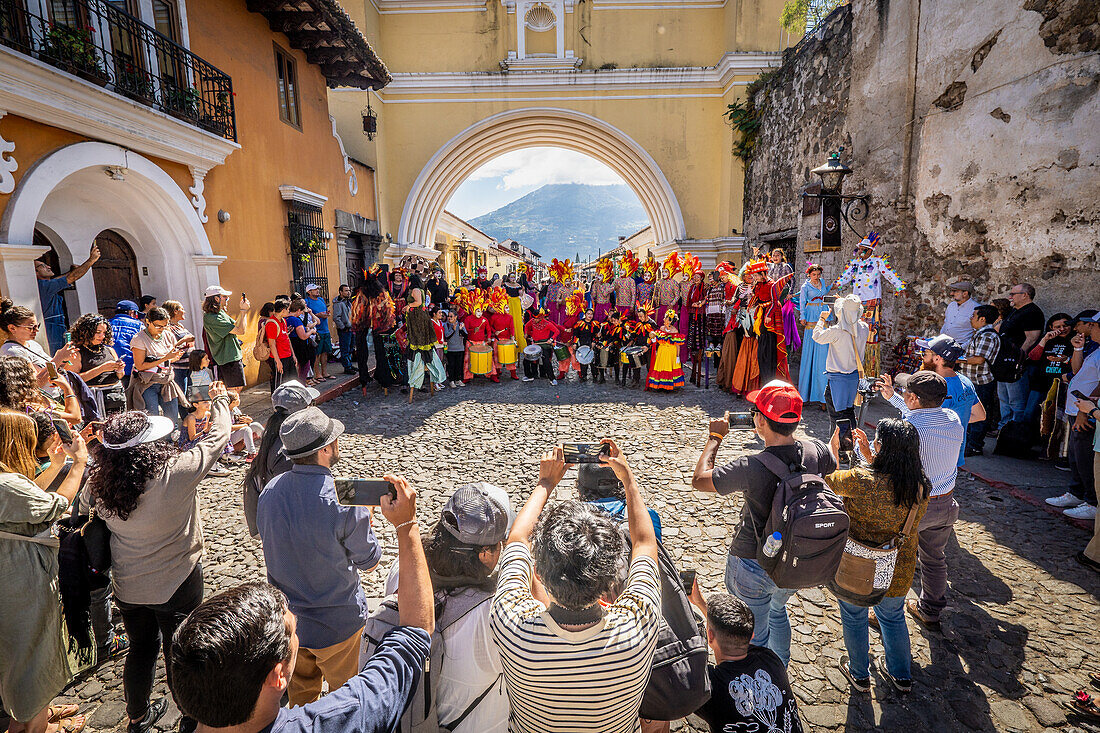 Burning of the Devil Festival - La Quema del Diablo - in Antigua, Guatemala