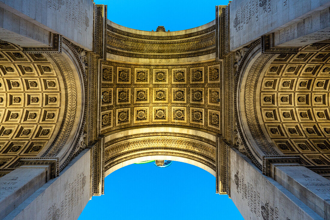 Arc de Triomphe Paris, Frankreich