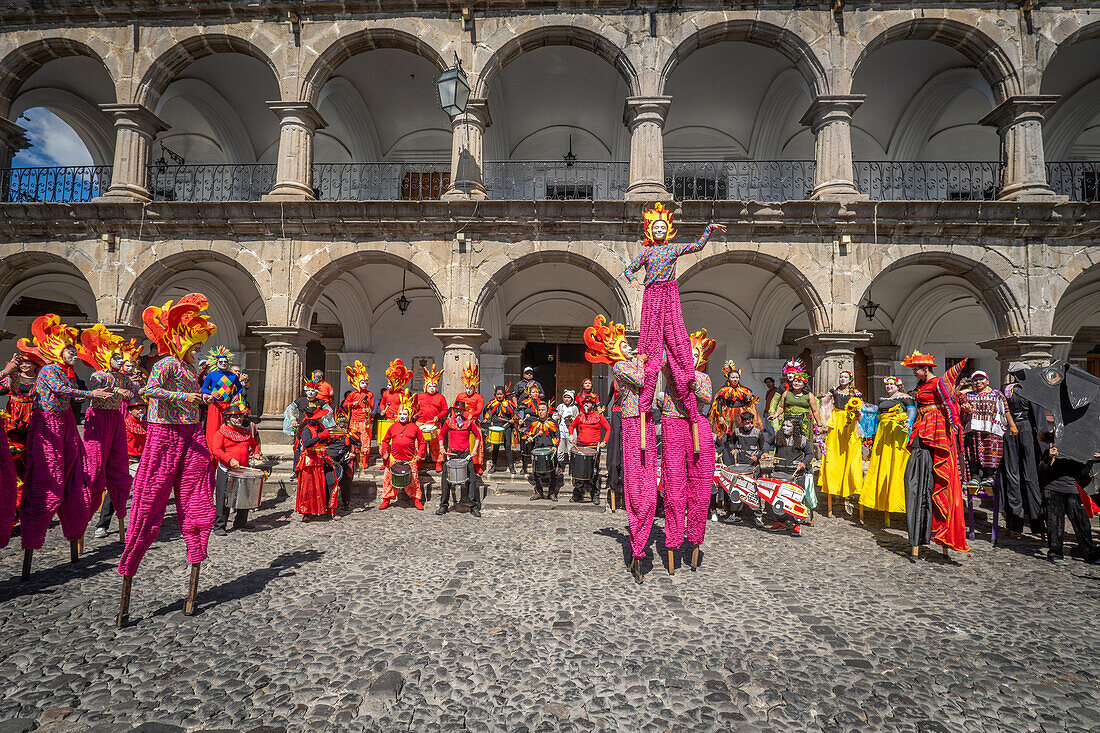 Burning of the Devil Festival - La Quema del Diablo - in Antigua, Guatemala