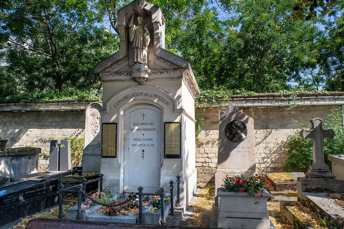 Montparnasse Cemetery, Paris, France