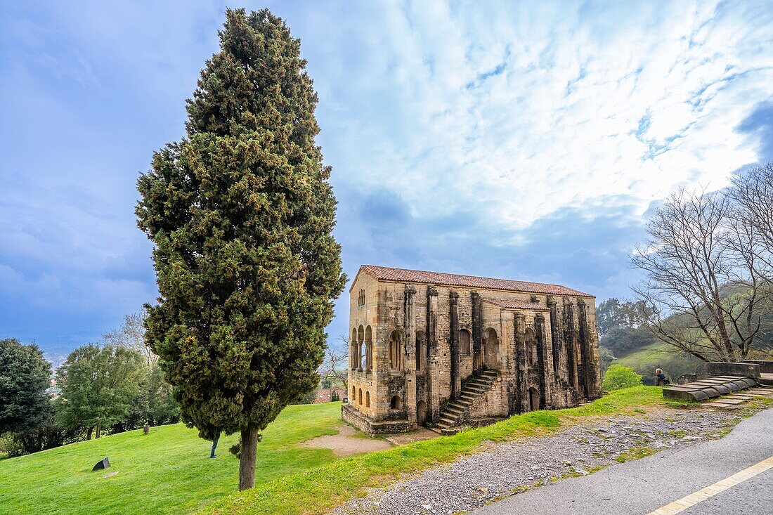 Santa Maria del Naranco, UNESCO, Oviedo, Asturias, Spain