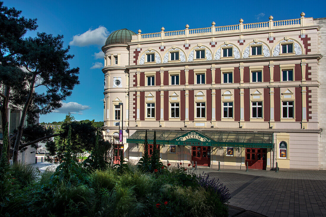 The Grade II Listed Lyceum Theatre, opened dating from 1897, renovated 1990, Tudor Square, Heart of the City Quarter, Sheffield, Yorkshire, England