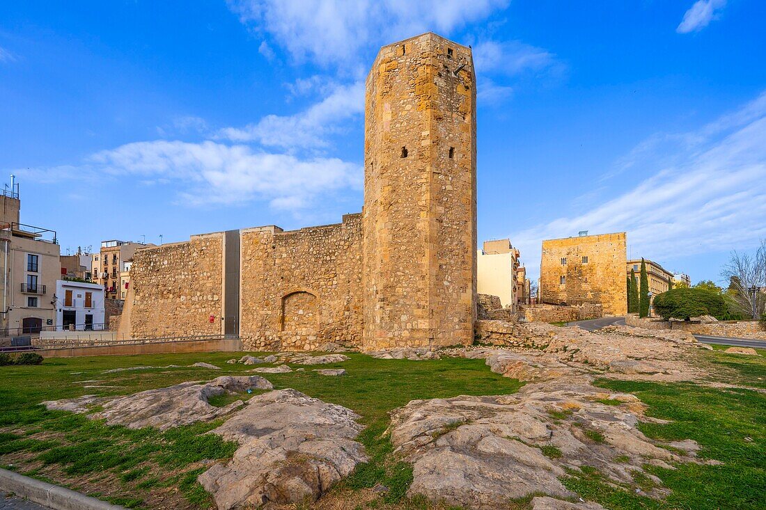 Roman Circus, Roman tower, Tarraco, UNESCO, Tarragona, Catalonia, Spain